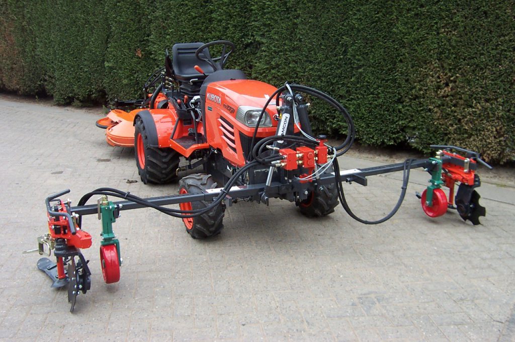 Radius intercep devant de Kubota