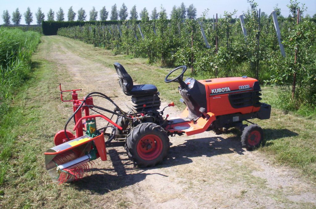 Clemens brosse les mauvaises herbes