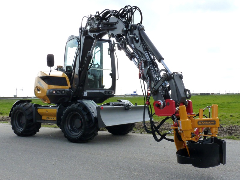 Mecalac et Damcon, une combinaison parfaite et belle