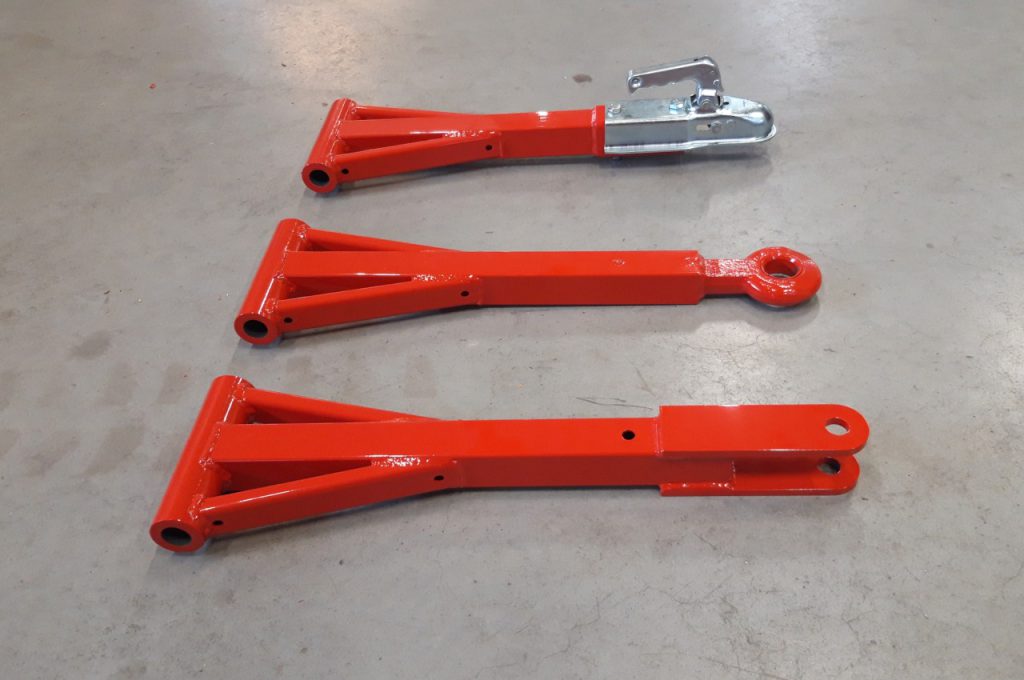 3 barres de traction différentes pour TRW chariot