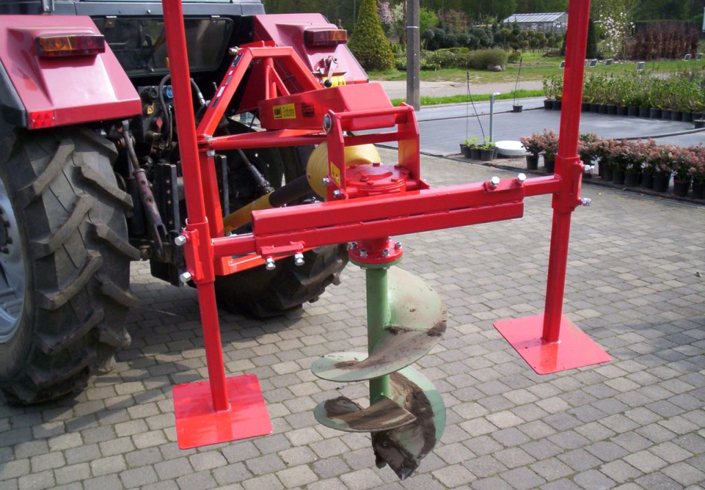 Tarière Block WBS-1 avec supports de profondeur Damcon