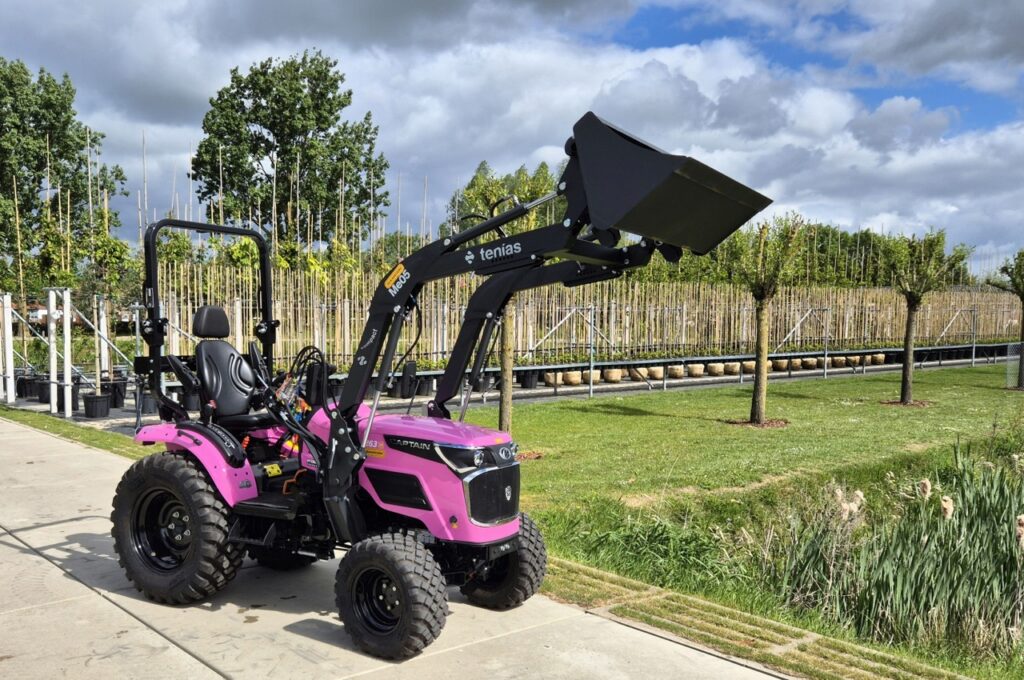 Captain 263 H en couleur rose avec chargeur frontal