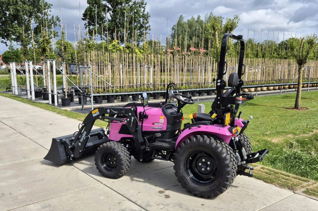 Captain 263 H en couleur rose avec chargeur frontal