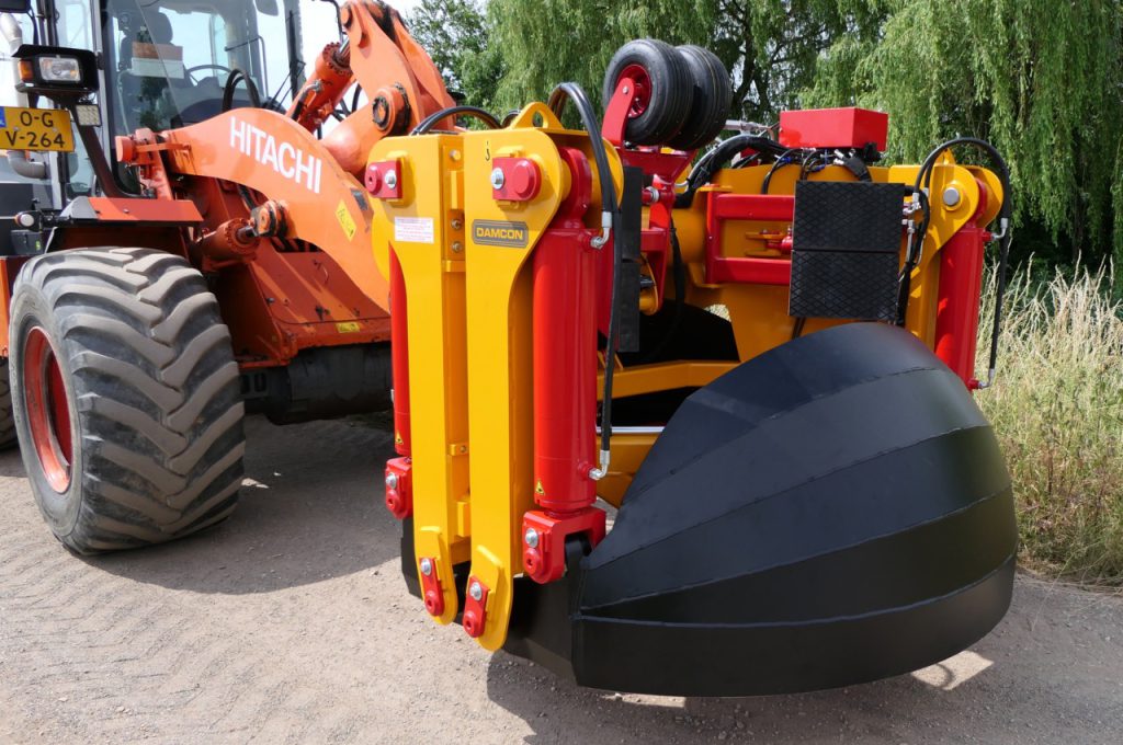 KLR-2000 2M chargeuse sur pneus en construction