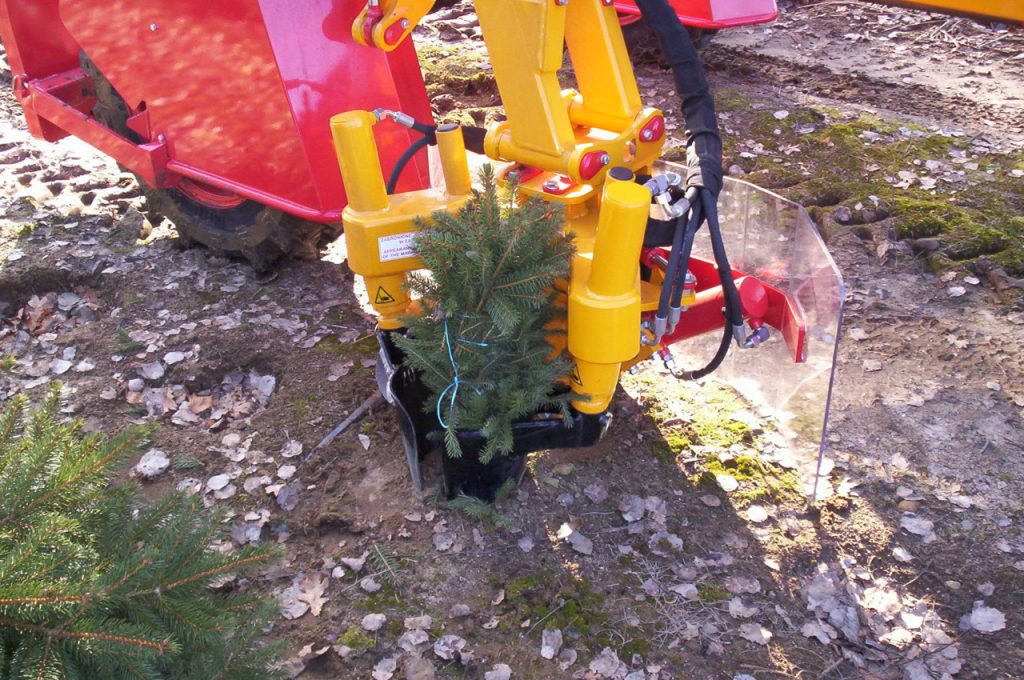 KLR-300 M arracheuse de motte - Tracteur enjambeur