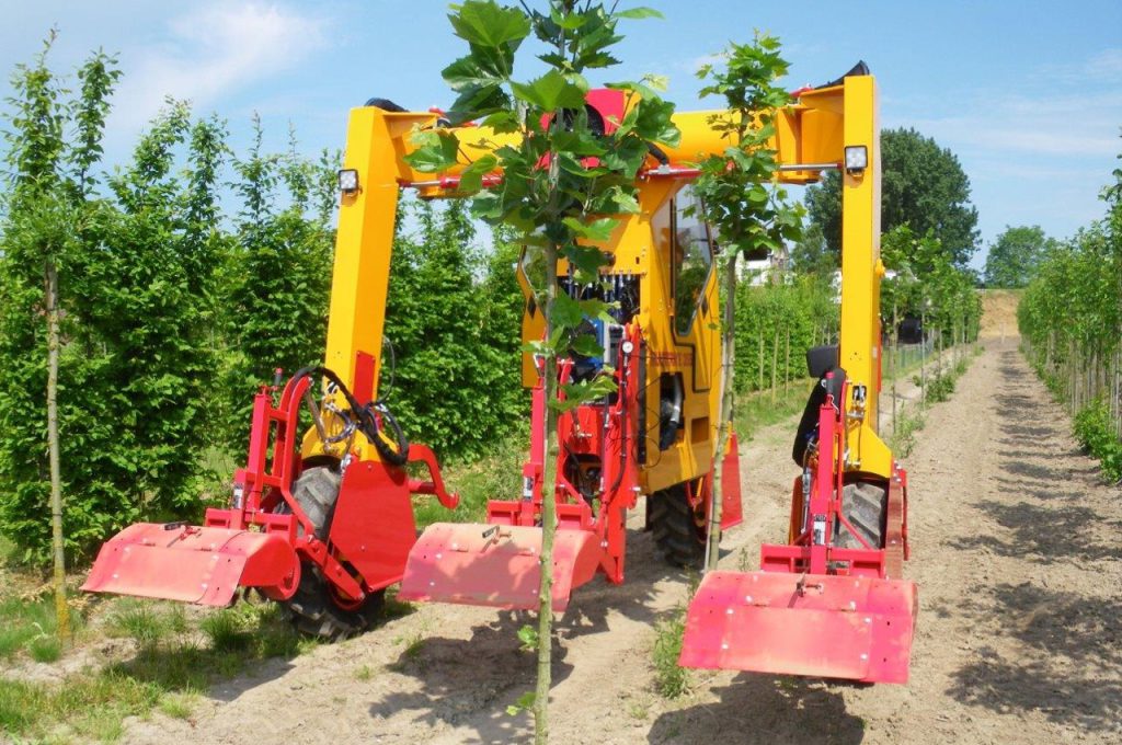 Fraise rotovator 3 pièces - Tracteur enjambeur