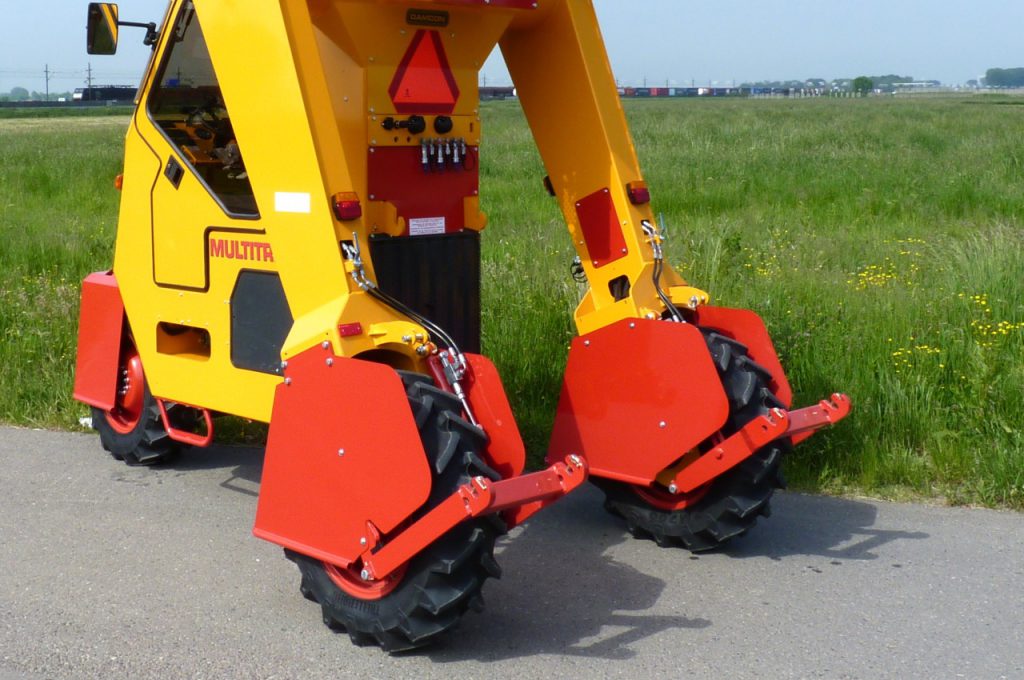 Dispositif de levier arrière - Tracteurs enjambeurs