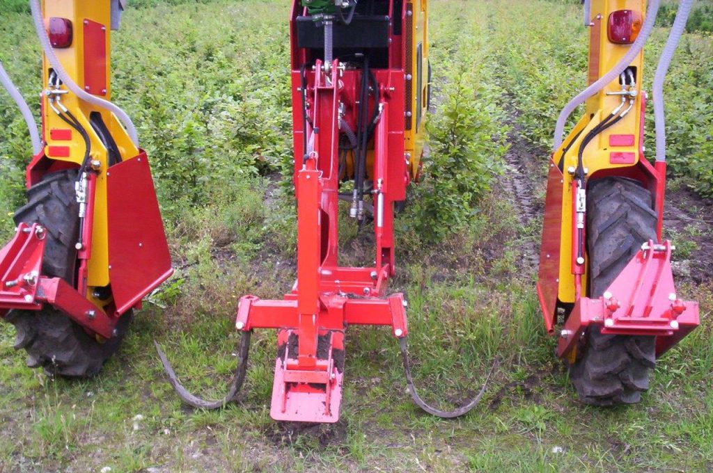 Couper inférieure 2 rangs - Tracteur enjambeur