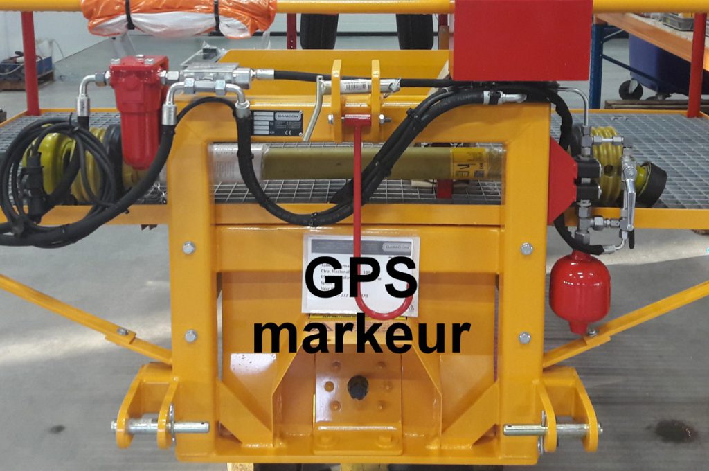 Marqueur pour distance de planter, GPS