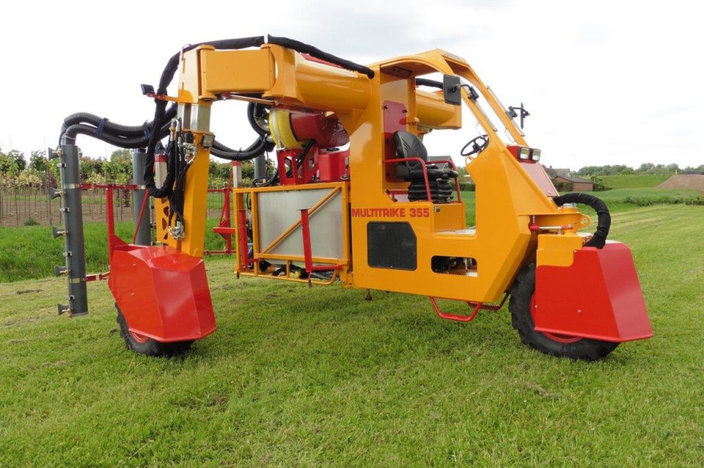 Unité de pulvérisation avec support d’air - Tracteur enjambeur