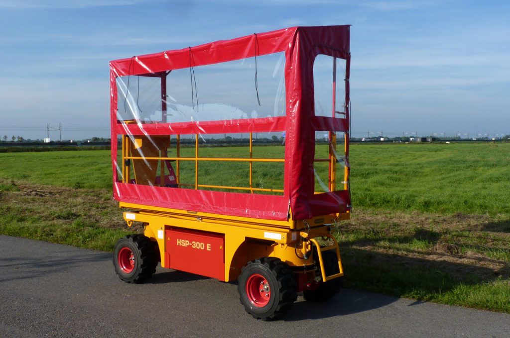 Bâche sur plate forme réglable - Plateforme de taille