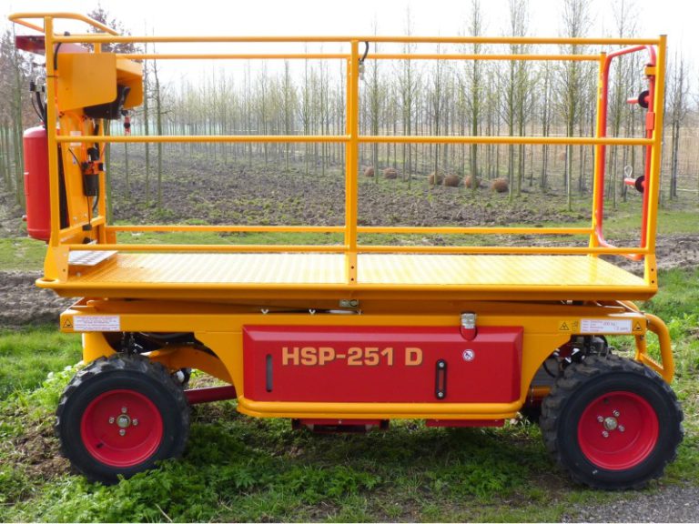 HSP-251 diesel - Plateforme de taille