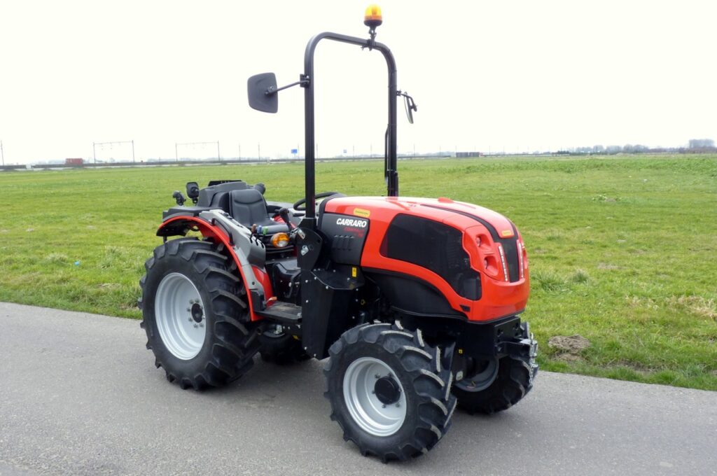 Carraro V75 sur des pneus larges