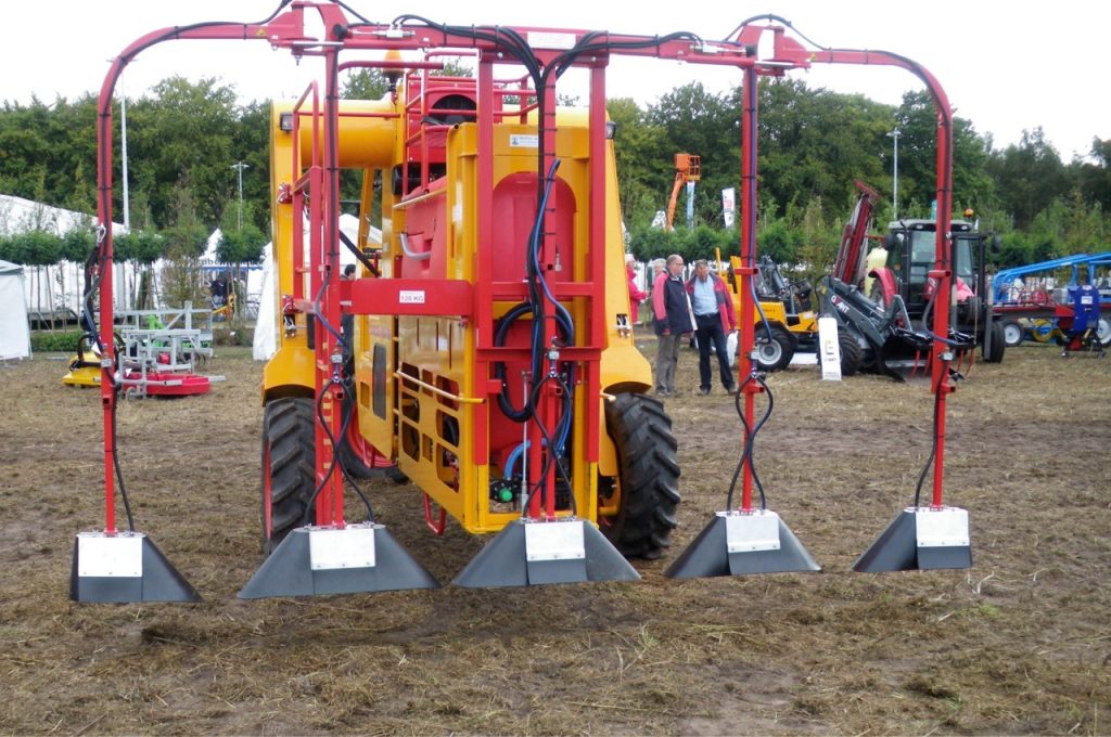 RVS caches à tracteur enjambeur
